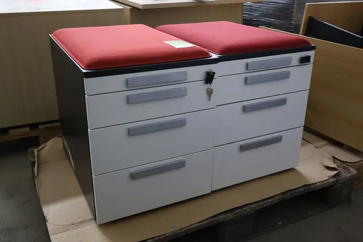 2 x Rollcontainer